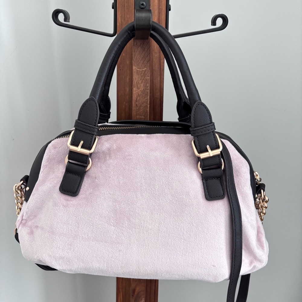 JUICY COUTURE The Key To Juicy Pink Satchel Handbag--NWT - Picture 2 of 15